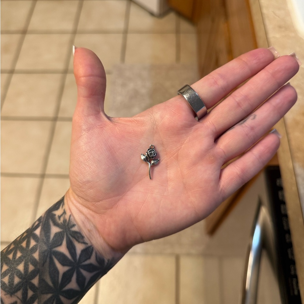 James Avery Rose Charm